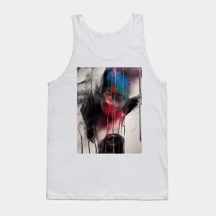 Autumn Abstract Art Tank Top